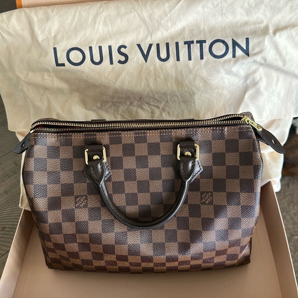 Louis Vuitton Speedy 30 Damier Ebene